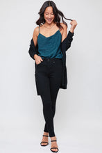 Load image into Gallery viewer, Black High Rise 5-Pocket Skinny Jeans by YMI - Women's