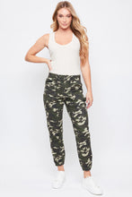 Load image into Gallery viewer, Camo Jogger Pants with Elastic Hem by YMI