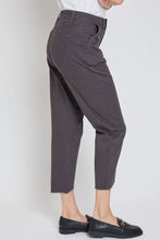 Load image into Gallery viewer, Gray Patch Pocket Pants by YMI with Dog Bit Hem, Women's