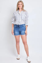 Load image into Gallery viewer, Frayed Hem Jogger Shorts by YMI