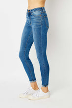 Load image into Gallery viewer, Judy Blue Full Size Cuffed Hem Mid Rise Skinny Jeans