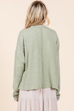 Load image into Gallery viewer, Mittoshop Mineral Wash Star Patch Long Sleeve T-Shirt