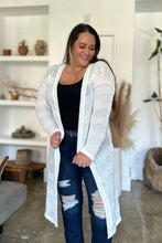 Load image into Gallery viewer, Double Take Full Size Open Front Longline Cardigan