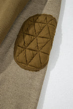 Load image into Gallery viewer, Jungle Green Quilted Textured Patchwork Loose Fit Hooded Jacket
