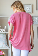 Load image into Gallery viewer, Heimish Full Size USA Graphic Short Sleeve Ribbed Top