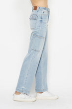 Load image into Gallery viewer, Judy Blue Full Size High Waist Straight Cargo Jeans
