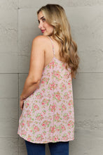 Load image into Gallery viewer, Ninexis Hang Loose Tulip Hem Cami Top in Mauve Floral