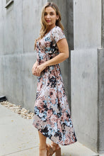 Load image into Gallery viewer, Heimish Give Me Roses Floral Maxi Wrap Dress
