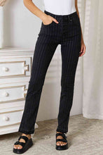 Load image into Gallery viewer, Kancan Striped Pants with Pockets - Black