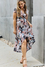 Load image into Gallery viewer, Heimish Give Me Roses Floral Maxi Wrap Dress