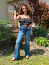 Load image into Gallery viewer, Judy Blue Flare Cut Jeans High Waist - Women's