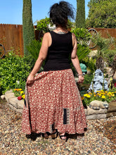Load image into Gallery viewer, Boho Maxi Skirt with Print - Women's