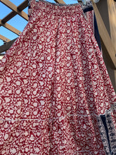 Load image into Gallery viewer, Boho Maxi Skirt with Print - Women's