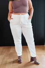 Load image into Gallery viewer, Judy Blue Charlene High Rise Jogger in Ecru