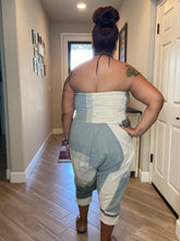 Load image into Gallery viewer, Sleeveless Color Block Jumpsuit with Harem Bottom