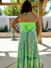 Load image into Gallery viewer, Tie Dye Boho Halter Dress