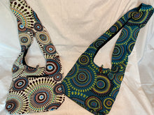 Load image into Gallery viewer, Boho Kaleidoscope Crossbody Bag-Ivory or Blue/Green