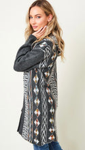 Load image into Gallery viewer, Southwestern Pattern Cardigan by On Blue - Women's