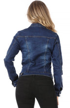 Load image into Gallery viewer, Alicia Denim Jacket with Stretch Fabric