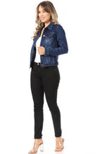 Load image into Gallery viewer, Alicia Denim Jacket with Stretch Fabric