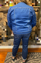 Load image into Gallery viewer, Alicia Denim Jacket with Stretch Fabric -Curvy