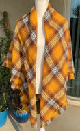 Yellow Plaid Scarf