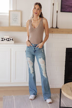 Load image into Gallery viewer, Judy Blue Kiana High Rise Heavy Destroy Flare