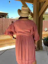 Load image into Gallery viewer, Mauve Babydoll Dress - Women's