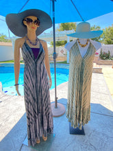 Load image into Gallery viewer, Tie Dye Boho Halter Dress