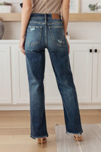 Load image into Gallery viewer, Rose High Rise 90's Straight Jeans by Judy Blue in Dark Wash