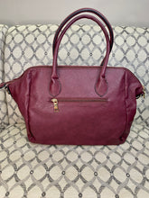 Load image into Gallery viewer, Starlight Burgundy Handbag by Nicole Lee