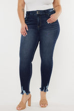 Load image into Gallery viewer, Kancan Full Size Cat's Whiskers Raw Hem High Waist Jeans