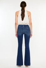 Load image into Gallery viewer, Kancan Cat's Whiskers Raw Hem Flare Jeans