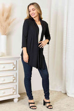 Load image into Gallery viewer, Culture Code Open Front Cardigan - Black