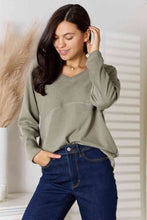 Load image into Gallery viewer, Culture Code V-Neck Long Sleeve T-Shirt