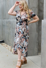 Load image into Gallery viewer, Heimish Give Me Roses Floral Maxi Wrap Dress