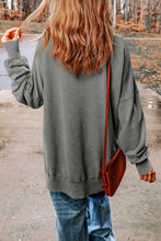 Load image into Gallery viewer, LEGGINGS LEAVES LATTES PLEASE Graphic Sweatshirt