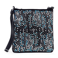 Athena Crossbody Handbag With Rhinestones