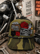 Biker Babe Trucker Cap