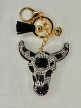Load image into Gallery viewer, Bling Bag Charm Keychains - Country/Western Theme

