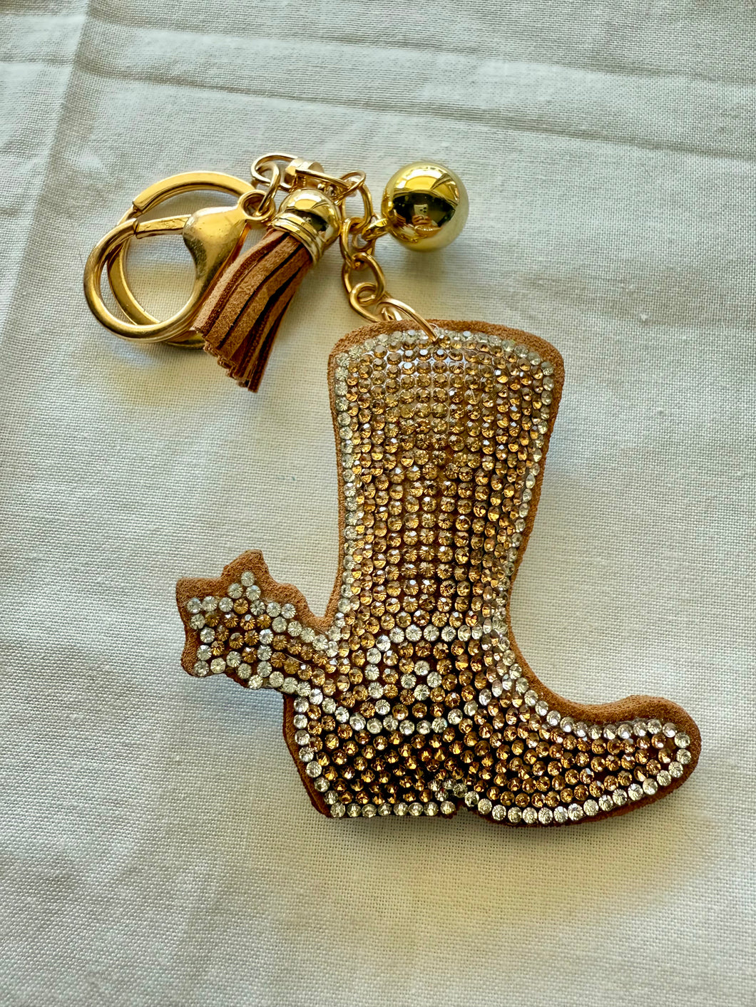 Bling Bag Charm Keychains - Country/Western Theme
