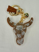 Load image into Gallery viewer, Bling Bag Charm Keychains - Country/Western Theme
