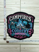 Load image into Gallery viewer, Campfires and Country Music Iron On Patch
