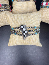 Load image into Gallery viewer, Checkers, Cards, or Dice Stretch Bracelets
