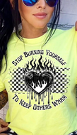 Skelly Girl and Checkered Print DTF Transfers
