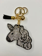 Load image into Gallery viewer, Bling Bag Charm Keychains - Animals from Land to Sea
