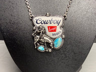 Cowboy Rodeo Necklace with Extender