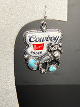 Load image into Gallery viewer, Cowboy Rodeo Earrings
