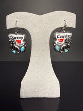 Load image into Gallery viewer, Cowboy Rodeo Earrings

