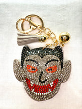 Load image into Gallery viewer, Bling Bag Charm Keychains - Halloween Theme Charms
